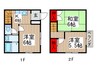 リモージュⅡ 3Kの間取り