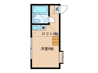 間取図 ハニイ大倉山