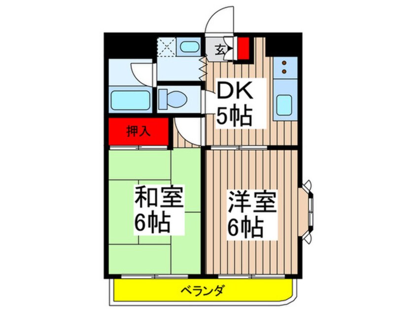 間取図 プリムドール