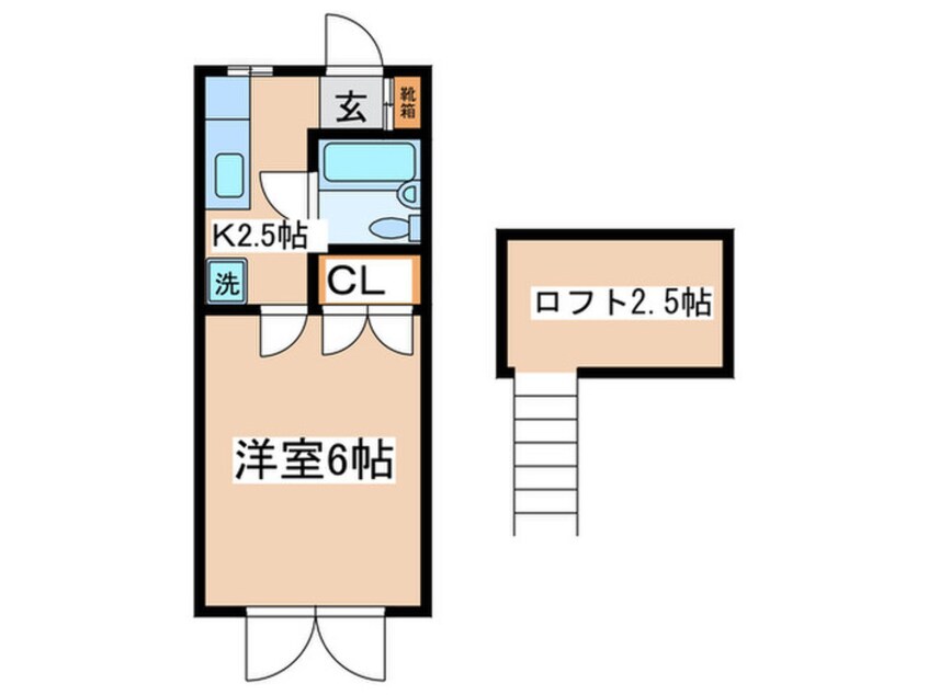 間取図 モ－ニングサイド