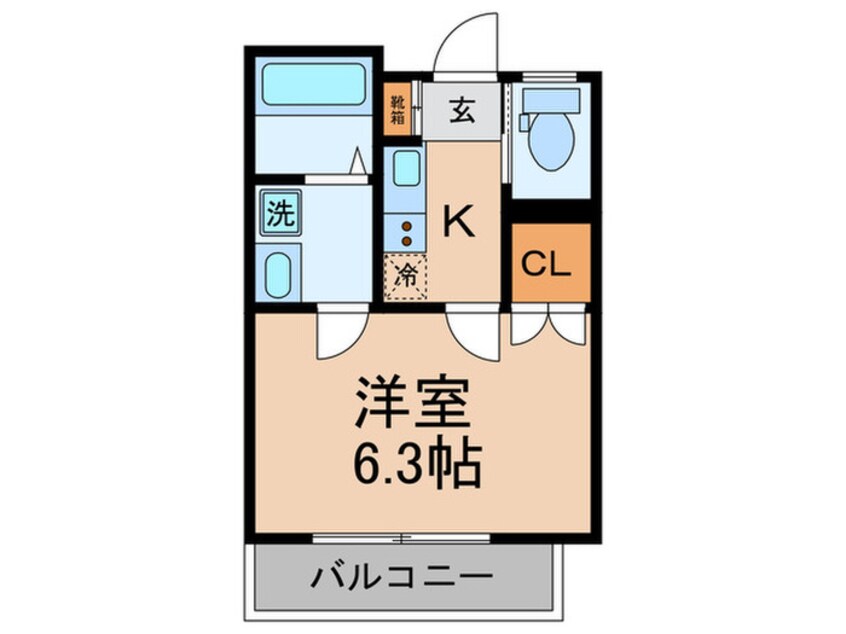 間取図 サンフォレスト