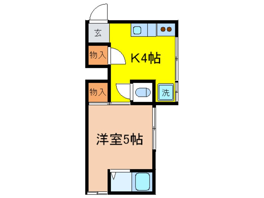 間取図 南風荘