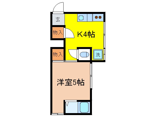 間取り図 南風荘