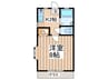一刻館 1Kの間取り