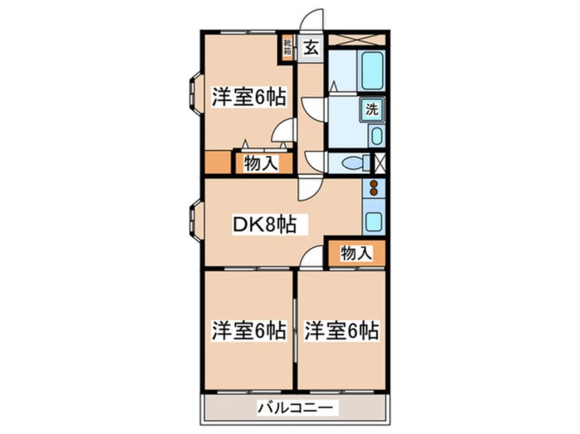 間取図 サンライズヒル大塚