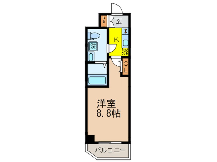 間取図 グランパセオ高田馬場