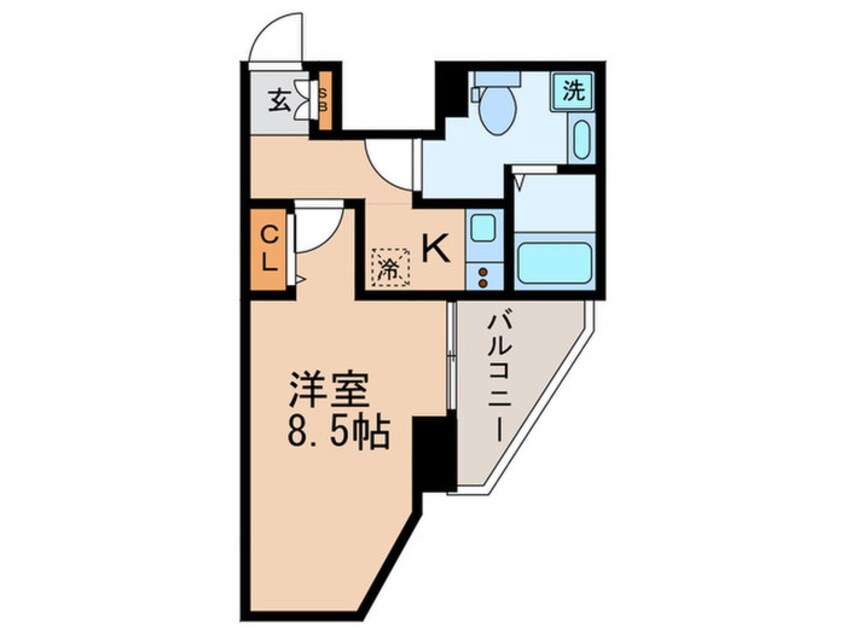 間取図 グランパセオ高田馬場