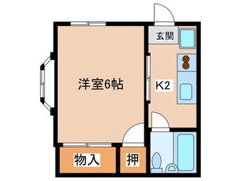 間取図 カットハウス2001