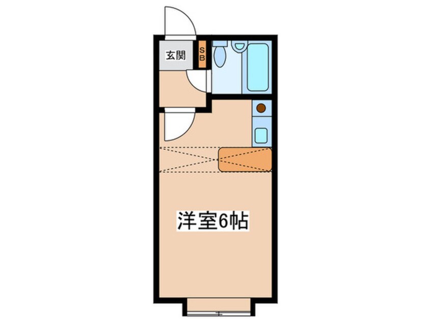 間取図 ベルピア辻堂第１－１