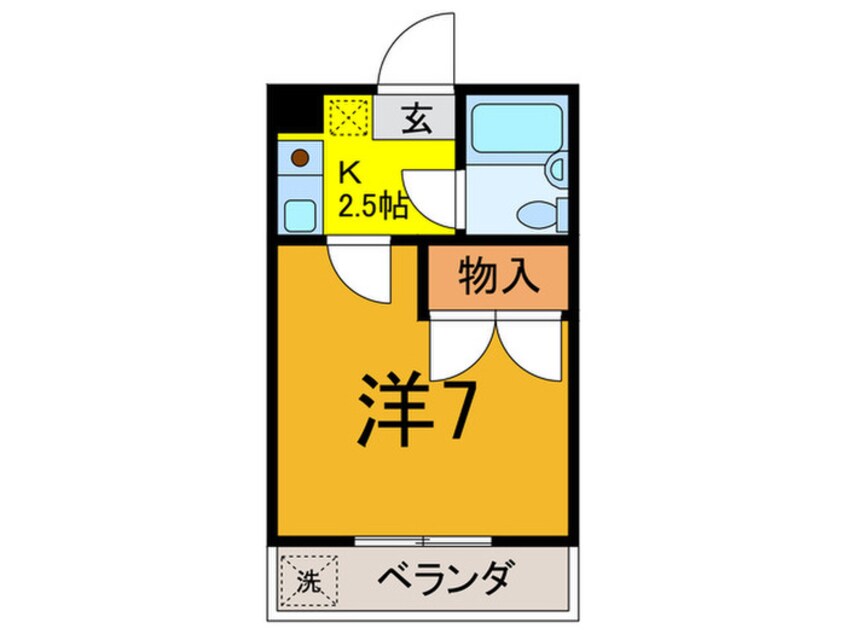 間取図 ハイム阪上