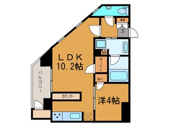 間取図 クラッシーコート北大塚