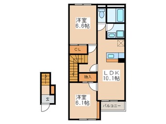 間取図 フォレストコムス