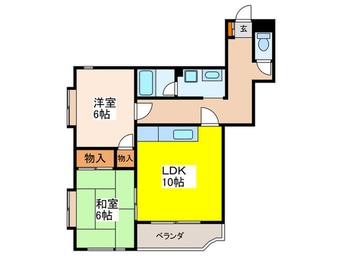 間取図 Ｌａ・吉祥寺