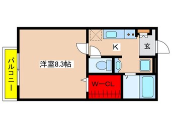 間取図 カ－サはるひ野