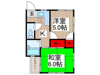 間取図 平和ハイツ