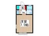 さくら 1Kの間取り