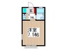 さくら 1Kの間取り