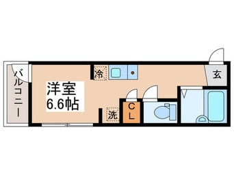 間取図 MELDIA大谷口