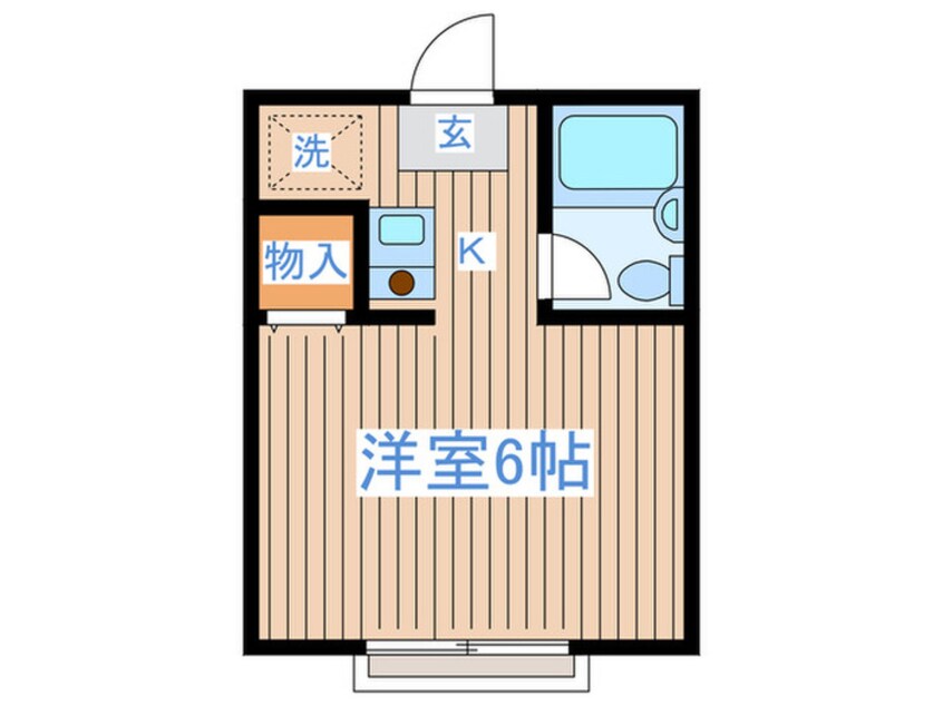 間取図 サンアンドパーム池田