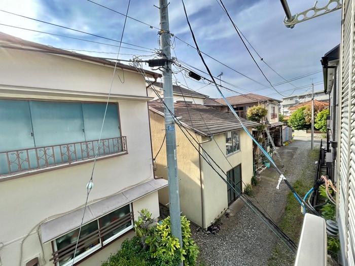 室内からの展望 サンアンドパーム池田