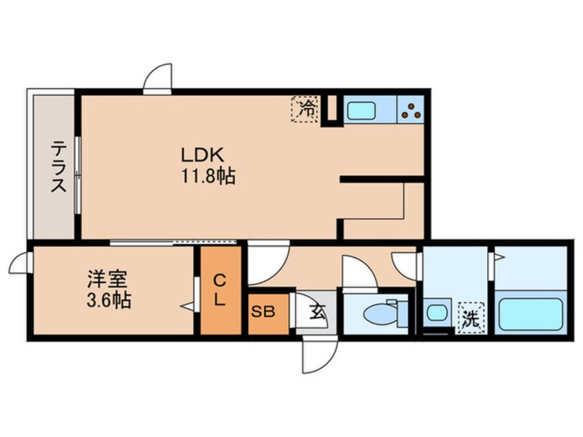 間取図 ステラ美光