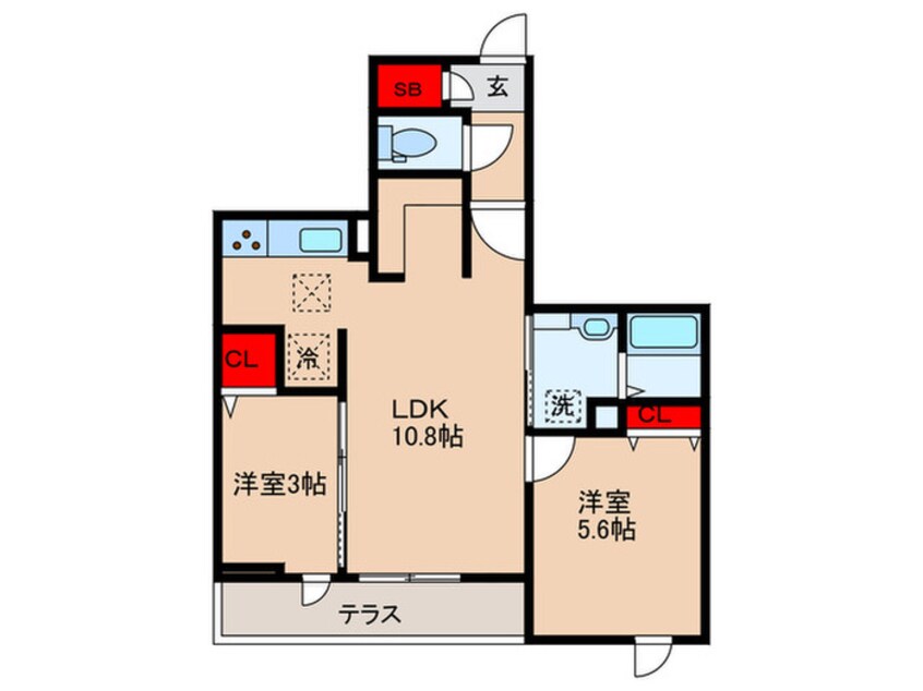 間取図 ステラ美光