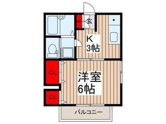 間取図 テラッツァ竹ノ塚