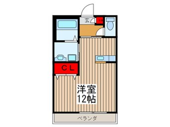 間取図 グラシュ－ドゥ