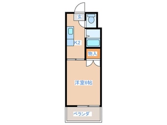 間取図 八木下ハイツ