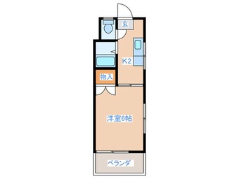 間取図 八木下ハイツ