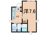 ＧＲＩＧＩＡ桜木町 1Kの間取り