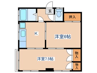 間取図 クリーンハイツ