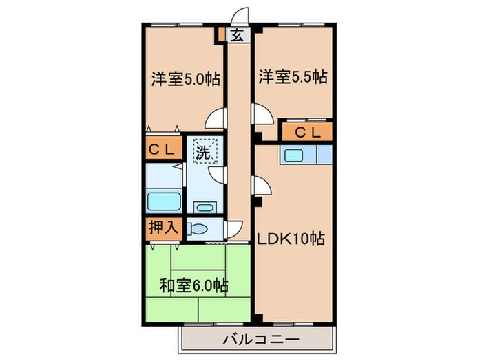 間取り図 クリオ大泉学園
