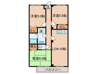 間取図 クリオ大泉学園