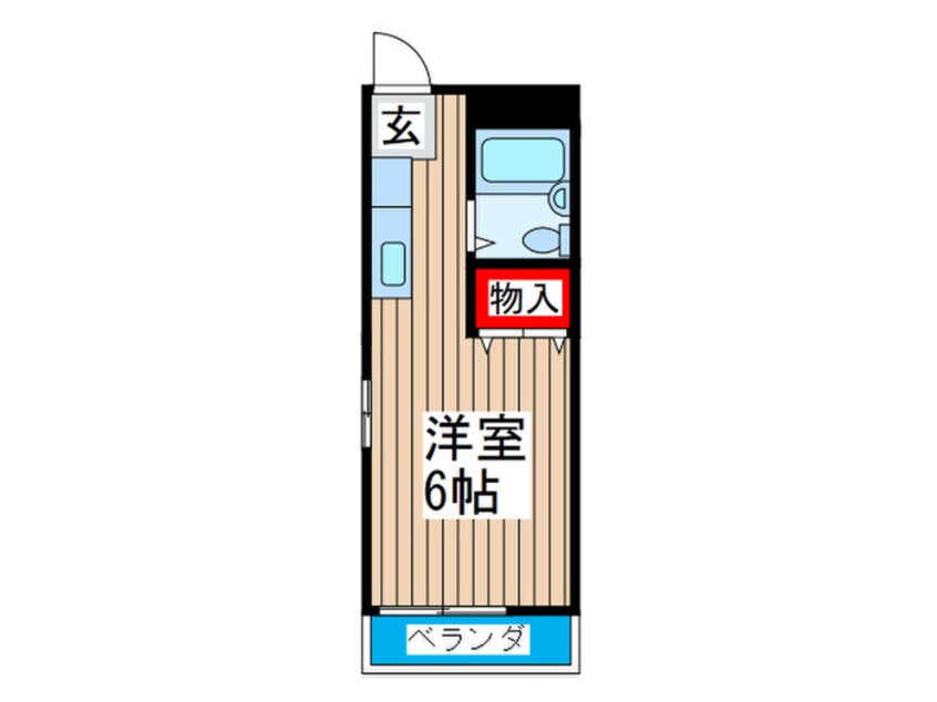 間取図 サニ－スクエア