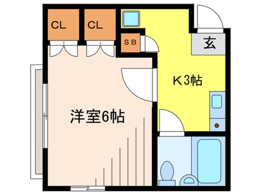 間取図 メゾン コスモス