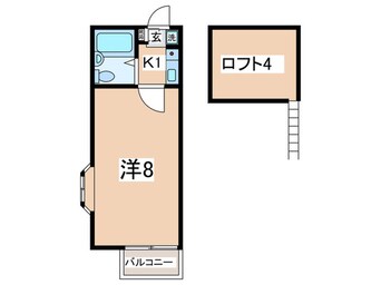 間取図 ファ－ストパレス金森