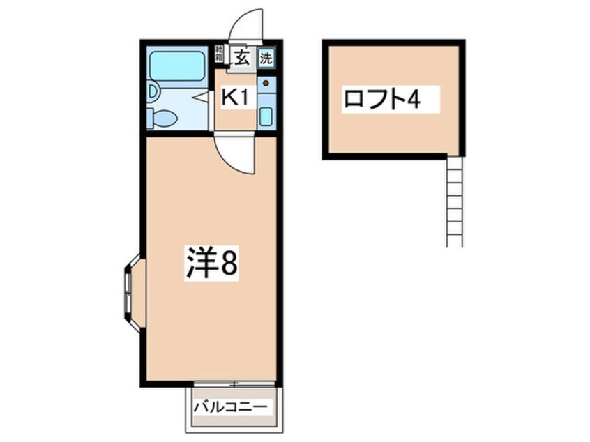 間取図 ファ－ストパレス金森