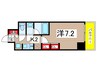 リビオメゾン南砂町 1Kの間取り