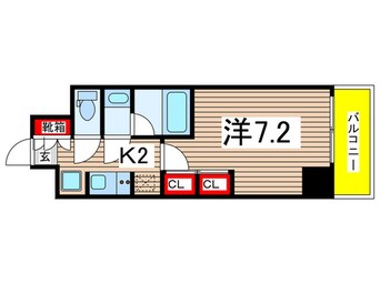 間取図 リビオメゾン南砂町