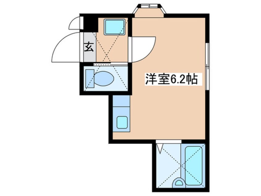 間取図 ロッシェル上鶴間