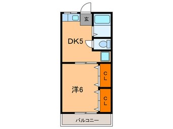 間取図 アゼリアハイツ