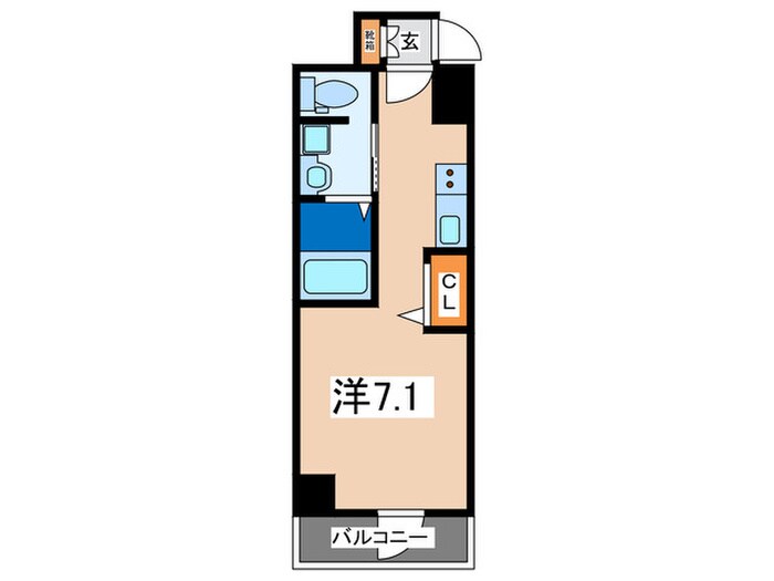 間取り図 S-RESIDENCE横濱阪東橋