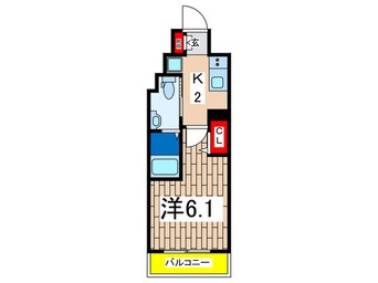 間取図 S-RESIDENCE横濱阪東橋