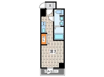 間取図 S-RESIDENCE横濱阪東橋