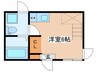 グランエッグス調布N 1Rの間取り