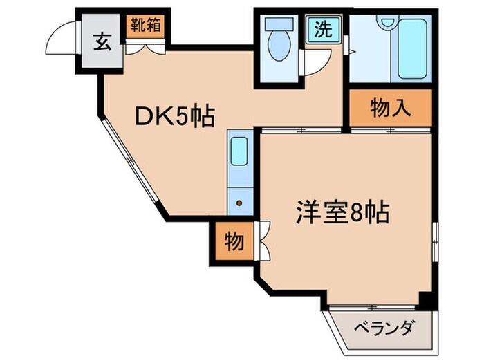 間取り図 パ－クサイド等々力