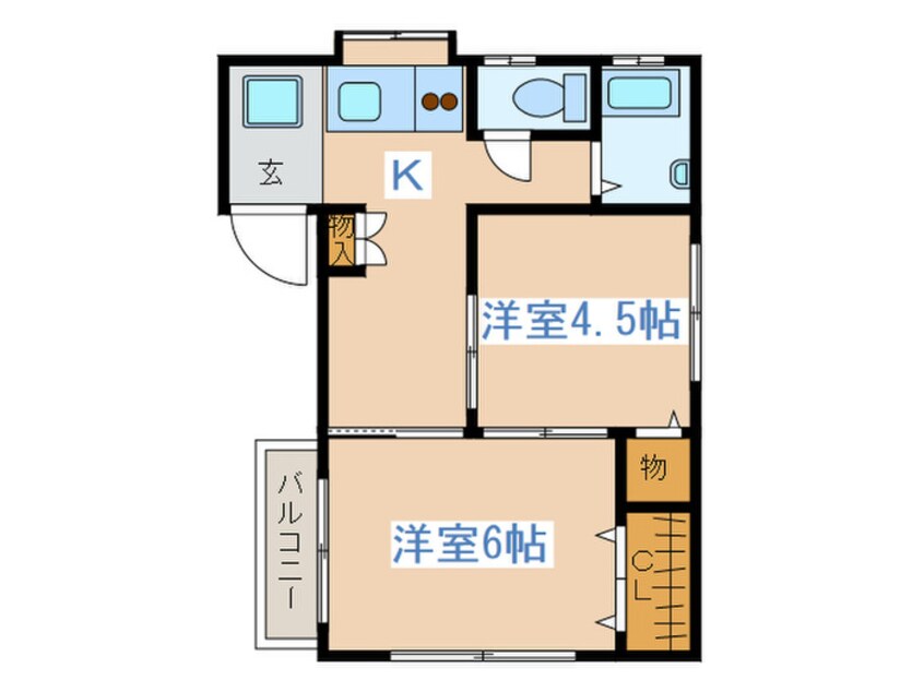 間取図 中野サンサウス