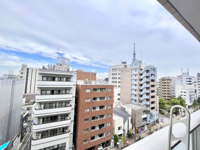 室内からの展望 アヴァンタージュ浅草