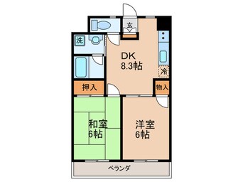 間取図 あずさハイツ